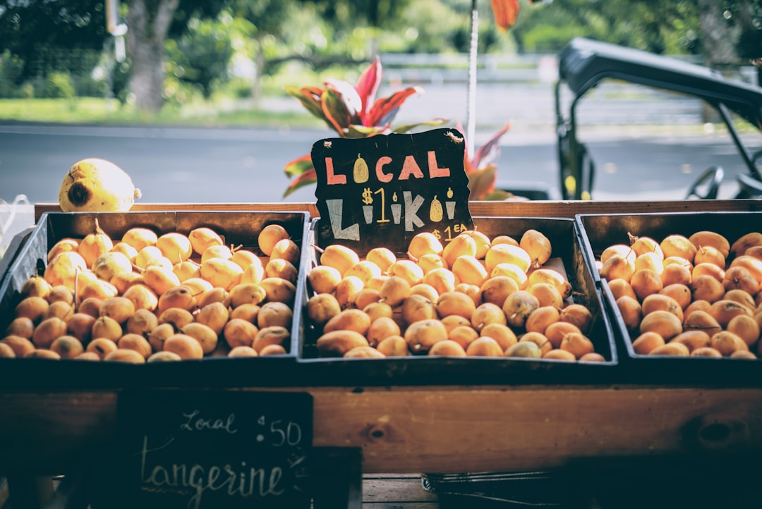 a bunch of oranges for sale at a market